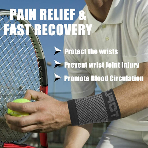 Compression Wrist Sleeve, Medical Support for Men & Women, Improve Circulation and Recovery, Relieve Sore Muscles