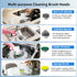 Saertiloki 3000mAh 20W IPX7 6 150-180 Cordless Electric Spin Scrubber, High-Torque Waterproof Cleaning Brush