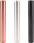 MOTOFITOOL 3-Pack Airtight Metal Pill Containers - Waterproof Travel Storage Tubes, Portable &