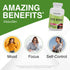 NaturalSlim Stress Defender - L Tyrosine & Pantothenic Acid Supplements for Energy, Focus, Stress Support