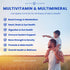 Men's Multivitamin Gummies | Daily Multivitamin for Men | Vitamins A, B, C, D, E, Biotin, Folic Acid | Chewable Gummy