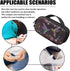 Diabetic Supplies Carrying Case Bag for Blood Glucose Monitor Kit, Testing Kit with Meter, Lancets, Retro Hummingbirds