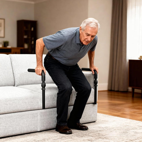 Adjustable L1 Stand Assist Grab Bar for Couch & Chair, Stand Assist