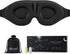 MZOO Sleep Eye Mask for Side Sleeper, 3D Light Blocking Patented Design Night Blindfold, Black