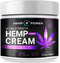 HEMP POWER Joint Muscle Relief Cream with Hemp, Menthol, MSM & Arnica for Back, Muscles, Joints (2 Fl Oz)