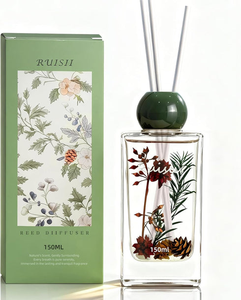 Diffuser Set Long-Lasting Scent, Non-Toxic Essential Oil Diffuser for Home, Fragrance Oil