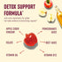 Organic Apple Cider Vinegar Gummies - 60 Ct - with B6, B12 & Folate - Weight, Digestion, Detox Support