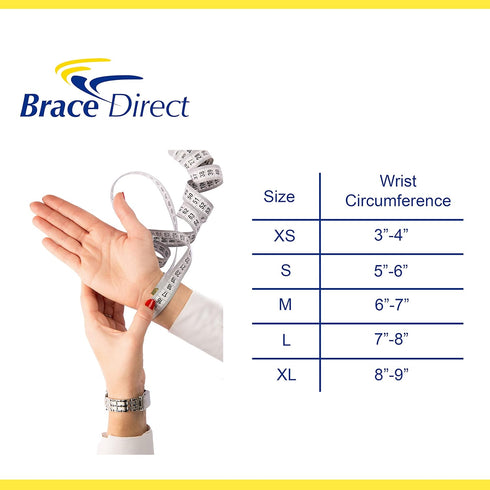 Brace Direct Mini Thumb Spica Splint - Thumb Stabilizer for Arthritis, De Quervain Tendonitis, Plus Size XL