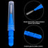 BBTO 100 Pcs Braces Dental Brush Flosser, Interdental Brush Toothpick for Oral Dental Cleaning Tool (Red and Blue)