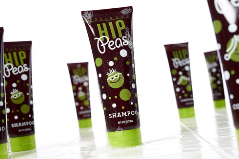 Hip Peas Natural Hair Shampoo, Sulfate Free for All Hair Types (8 fl oz / 236 ml)