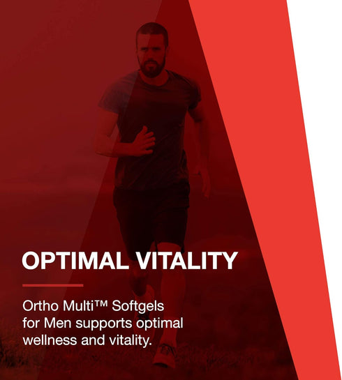 Protocol Ortho Multi Softgels for Men - Multivitamin for Prostate Health with Saw Palmetto, Zinc & CoQ10, 90 Softgels