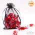PMLAND 100 Pcs Organza Mesh Drawstring Bags, 4 x 6 Inches for Jewelry Party Favors