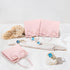 40 Pieces Pink Microfiber Jewelry Pouch, 8 x 8 cm Luxury Small Gift Bag with String for Earrings, Necklace, Ring