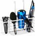 Hair Tool Organizer Wall Mounted, 3 in 1 Dryer Holder for Flat Iron, Curling Straightener, Styling Tools Storage Basket