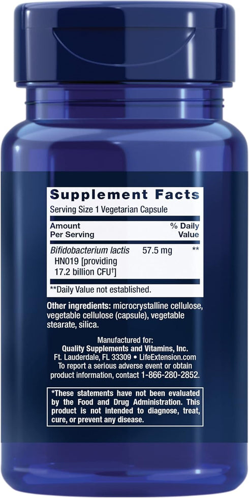 Life Extension FLORASSIST Daily Bowel Regularity, 30 vegetarian capsules