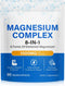 YIEEGCM Magnesium Complex 8-in-1 1000mg High Absorption Magnesium Supplement with Glycinate Malate Citrate