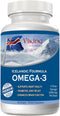 Icelandic Fourmula Quadruple Strength Omega-3 Fish Oil 3000mg High DHA & EPA, 90 Softgels