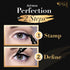 Winged Eyeliner Stamp - 2 Dual Ended Pens for Perfect Cat Eyes, Smudge-Proof, Water-Resistant