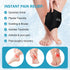 Ankle Ice Pack Wrap for Swelling, Reusable Gel Ice Pack for Sprained Ankle Injuries, Hot Cold Therapy for Foot Pain
