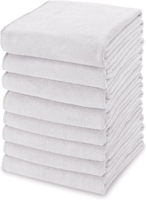 kimteny 13x28 Inches Kitchen Cloth Dish Towels, 400 GSM Premium Dishcloths, Super Absorbent