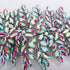 Large Full Rhinestones Flower Bride Hair Comb - Luxurious Wedding Accessories for Women