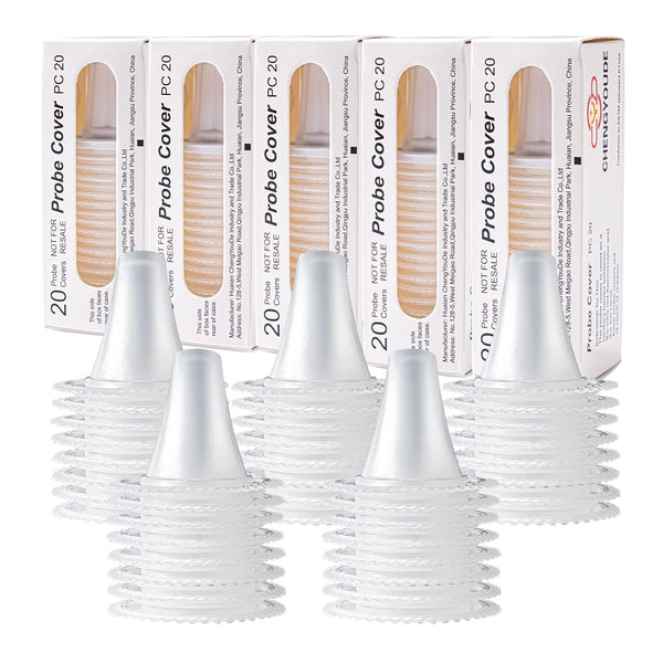 400X Ear Thermometer Probe Covers, BPA Free Digital Disposable Lens Filters for All Braun Thermometer Models