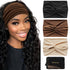 S&N Remille Wide Boho Headbands for Women, Extra Large Turban Hairband Accessories 3 Pack