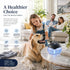 LWW Air FreshenerBlack - for Home, Bedroom, Office and Warehouse - Essential Oil Aroma Diffuser with LED Color Night