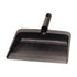Carlisle FoodService Products 8 Inch Heavy-Duty Dust Pan, Durable Plastic, Black - For Home and Commercial Use