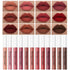 12Pcs Makeup Matte Lipstick Kit, Waterproof Long Lasting Velvety Liquid Lipstick, Gift Box Makeup Set