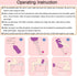 Portable Hand-held Personal Health Vaginal Washing Container, Travel Urinal Spray Scrubber for Vulva and Anus Cleaning