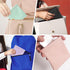 4pcs Pocket Cosmetic Bag for Women, Portable Waterproof Leather Organizer Pouch, Mini PU Leather Pouches for Travel