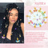 NAISKA 140Pcs Gold Butterfly Hair Jewelry, Colorful Star Flowers Loc Dreadlocks Accessories for Braid