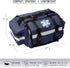 NOVAMEDIC 17" 9" 7", Professional Empty Blue First Responder Bag, x x EMT Trauma First Aid Carrier for Paramedics