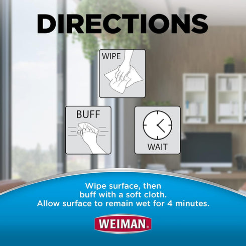 Weiman Disinfecting Electronic Wipes, Safely Clean Your Screen, Laptop, TV, and Equipment