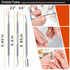 Konovo Ingrown Toenail Tool Kit 9 Pcs, Large Toenail Clipper for Ingrown Toenail Treatment/Thick Nails
