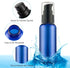 RAYNAG 5 Pack Empty Refillable Plastic Pump Bottle - Ideal for Lotion, Cream, Essential Oil, 50ml/1.7oz