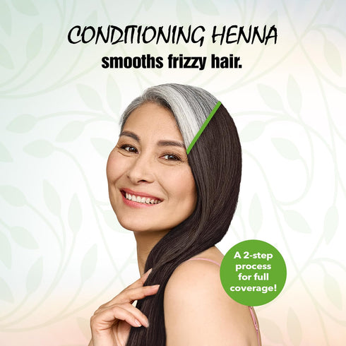 Light Mountain Henna Hair Color & Conditioner, Medium Brown, 7 Oz