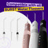 BURST Water Flosser Replacement Tips - 3pk Combo for Fresh Breath, Healthy Teeth & Gums, Plaque Removal