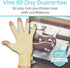 Vive Compression Arthritis Gloves - Open Finger for Rheumatoid, Osteoarthritis - Comfortable Fit for Men and Women