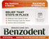 Benzodent Dental Pain Relieving Cream for Dentures and Braces, 0.25 oz tube (Pack of 3)