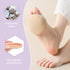 12 Packs Metatarsal Pads, Honeycomb Fabric Forefoot Cushions for Pain Relief, Invisible Socks for Men and Women