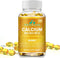 Extra Strength 4-in-1 Calcium + Vitamin D3 + K2 + B12 Supplement Complex, 120 Softgels for Bone and Immune Health, 60