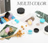 ZEJIA 3 Gram Sample Containers with Lids, 50 Count Tiny Jars, 3ML Makeup Cosmetic Containers for Beauty Products