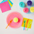 Juvale Rainbow Plastic Silverware Set, Neon Forks, Knives, and Spoons (144 Pieces) by Juvale