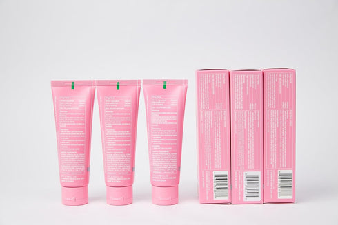Intensive Whitening Toothpaste - 4.2oz (3 Packs) for Adults with Fluoride, Anti-Cavity & Enamel Repair, Pink Spearmint