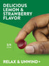 Gummies Nature's Truth Stress Relief for Adults | with Gaba, L Theanine, and Lemon Balm | Lemon Strawberry Flavor |