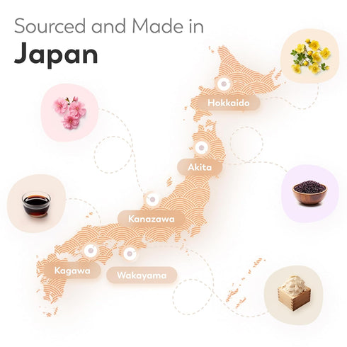 Moisturizer - Hydrating Face Cream for Dry and Sensitive Skin - Fragrance Free - Lightweight, Silky Texture - Collagen Boosting Peptides - Made in Japan