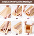 STEZHOU 30 Packs Tin Tie Tab Lock Large Paper Bread Bags for Homemade, Home, Sourdough Bread - Bakery Storage Bags