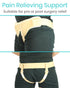 Vive Hernia Support Truss - Hernia Belt for Single/Double Inguinal or Sports Hernia - Medium with 2 Compression Pads